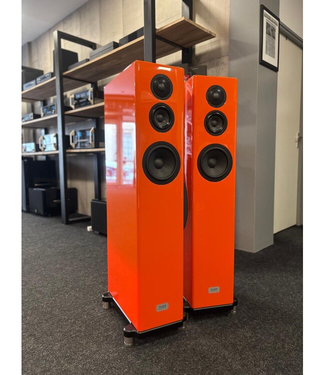 AUER Acoustics VERSURA V4 (Mundorf SESGO Silber-Gold-Oil upgrade) Pure Orange - Vloerstaande Luidsprekers