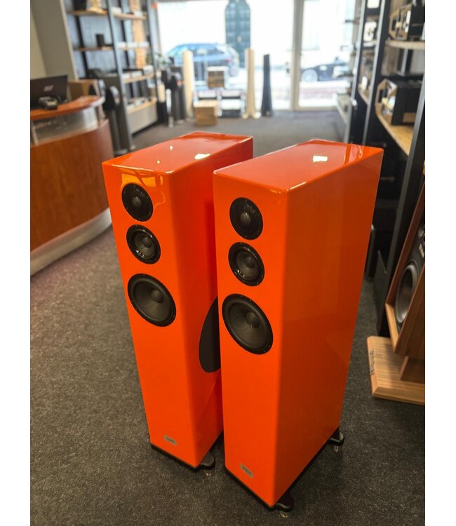 AUER Acoustics VERSURA V4 (Mundorf SESGO Silber-Gold-Oil upgrade) Pure Orange - Vloerstaande Luidsprekers