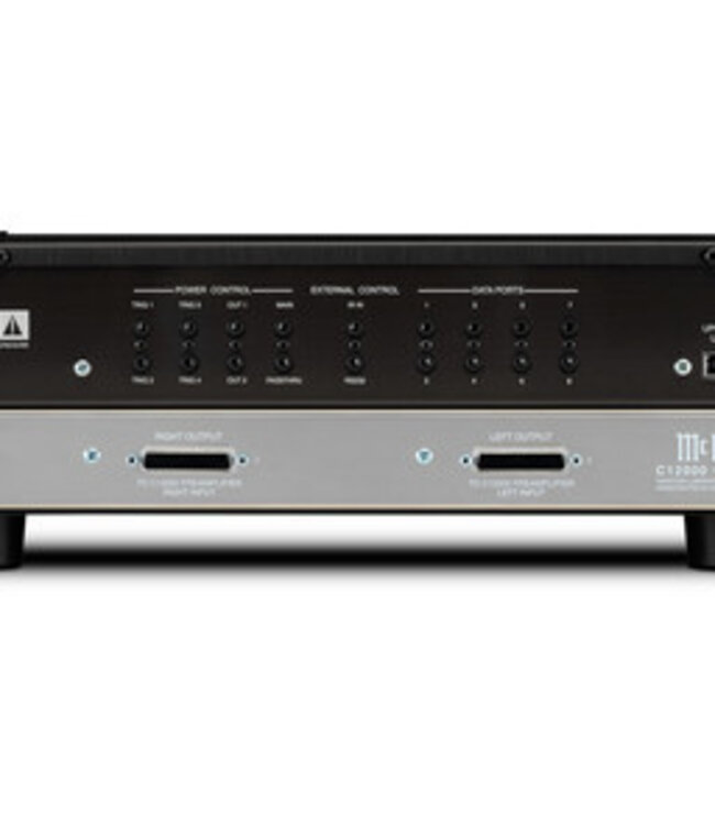 McIntosh C12000 voorversterker – dual chassis high-end preamplifier met buizen en solid-state