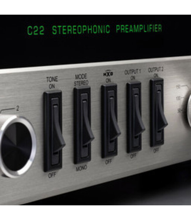 McIntosh C22 Mk V - Stereo Voorversterker met buizen en klassiek McIntosh design