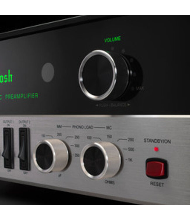 McIntosh C22 Mk V - Stereo Voorversterker met buizen en klassiek McIntosh design