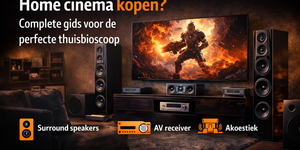 Home cinema kopen? Complete gids voor de perfecte thuisbioscoop