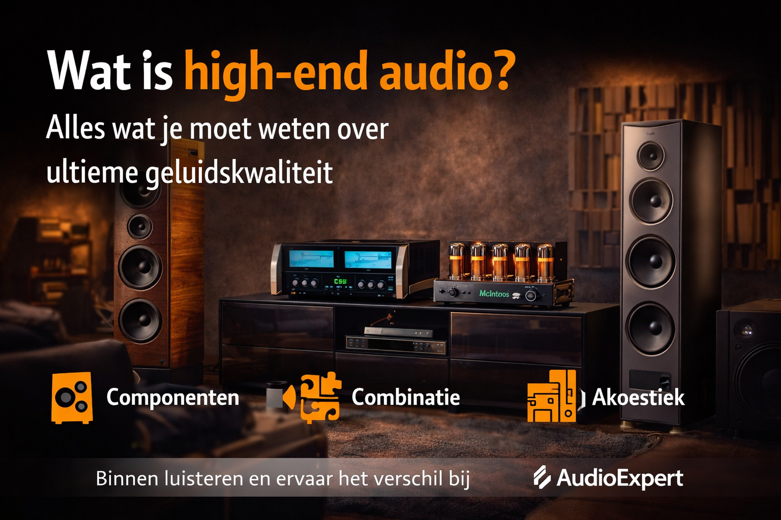 Wat is high-end audio? Alles wat je moet weten