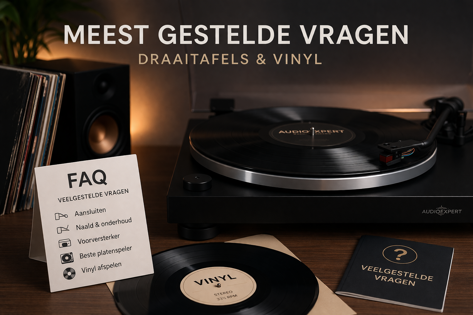 Wat zijn de meest gestelde vragen Draaitafels en vinyl?