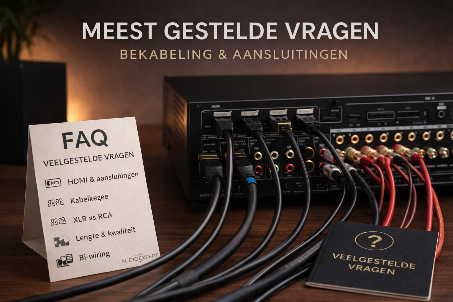 Wat zijn de meest gestelde vragen Bekabeling en aansluitingen?