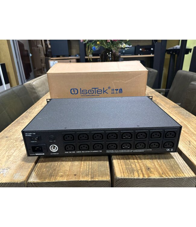 IsoTek Delta Smart - Programmeerbaar Stroombeheer