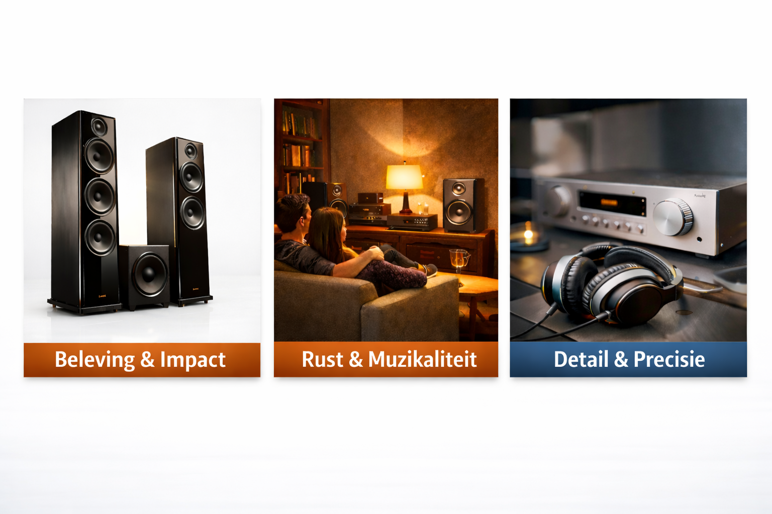 Welke hifi set past bij u?
