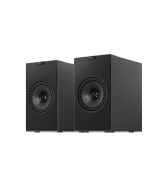 KEF Coda W  Dark Titanium (Set van 2) - Draadloze Boekenplank Luidsprekers