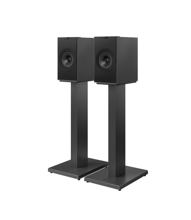 KEF Coda W  Dark Titanium (Set van 2) - Draadloze Boekenplank Luidsprekers