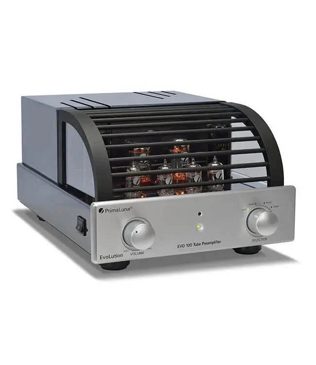 PrimaLuna Evo 100 Zilver Voor/Eind Stereo Combinatie