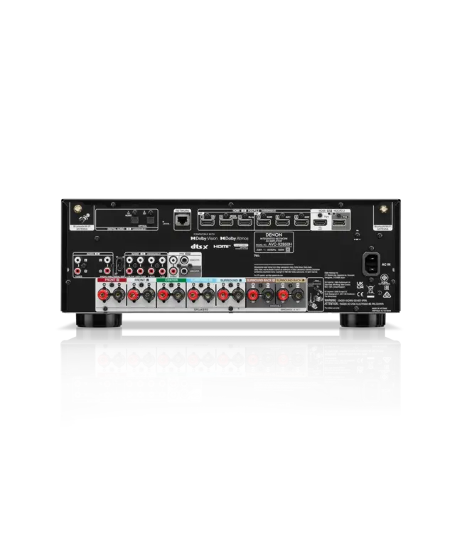 Denon AVC-X2850H – 7.2-kanaals 8K AV-receiver met 95W, Dolby Atmos® & HEOS®