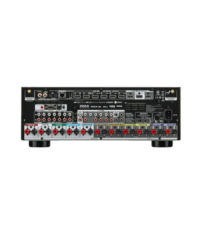 Denon AVC-X3900H – 9.4-kanaals 8K AV-receiver met 105W, Dolby Atmos®, Auro-3D® & HEOS®