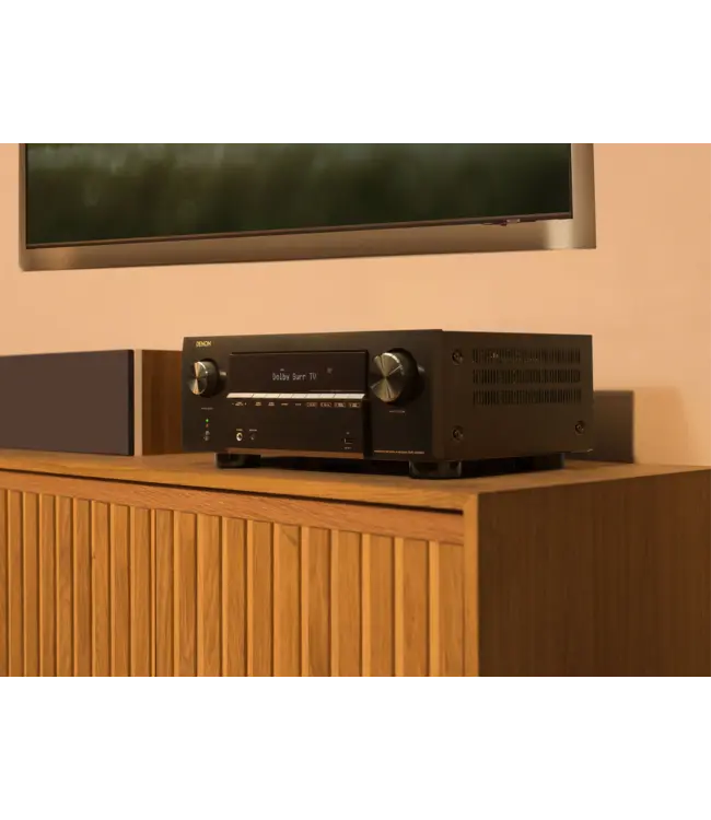 Denon AVR-X2900H DAB – 7.2-kanaals 8K AV-receiver met DAB+, 95W, Dolby Atmos® & HEOS®