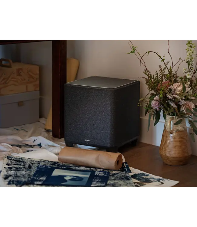 Denon Home Subwoofer – Draadloze 8" subwoofer met HEOS® voor het Denon Homesysteem