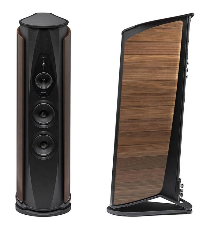 Sonus faber Aida – Iconische Sonus faber vloerstaander met Sound Field Shaping, Zero Vibration Transmission™ & Stealth Ultraflex™