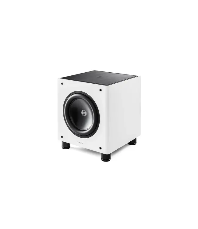 Sonus faber Gravis II – Actieve subwoofer met passieve radiator, 260mm woofer + ABR, 700W piek en lederen bovenzijde | Sonus faber Sonetto