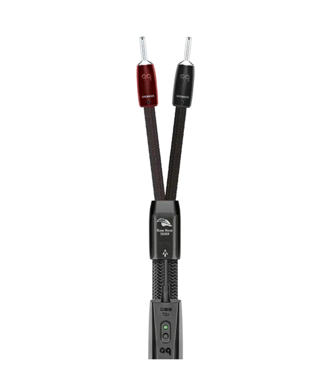 Audioquest Audioquest Robin Hood SILVER 2,5 meter banaan - banaan - Luidsprekerkabel