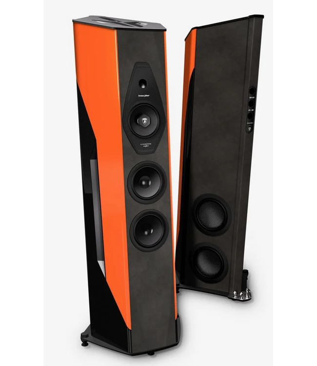 Sonus faber Il Cremonese ex3me Automobili Lamborghini Edition – gelimiteerde 3,5-weg vloerstaande luidspreker, 50 genummerde paren wereldwijd (set van 2)