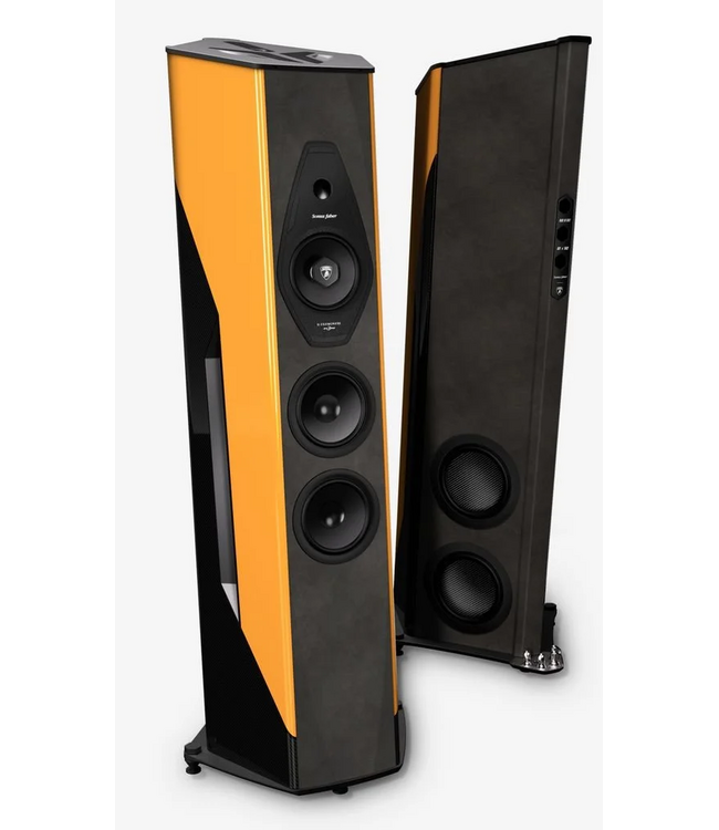 Sonus faber Il Cremonese ex3me Automobili Lamborghini Edition – gelimiteerde 3,5-weg vloerstaande luidspreker, 50 genummerde paren wereldwijd (set van 2)