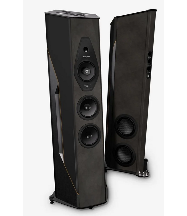 Sonus faber Il Cremonese ex3me Automobili Lamborghini Edition – gelimiteerde 3,5-weg vloerstaande luidspreker, 50 genummerde paren wereldwijd (set van 2)