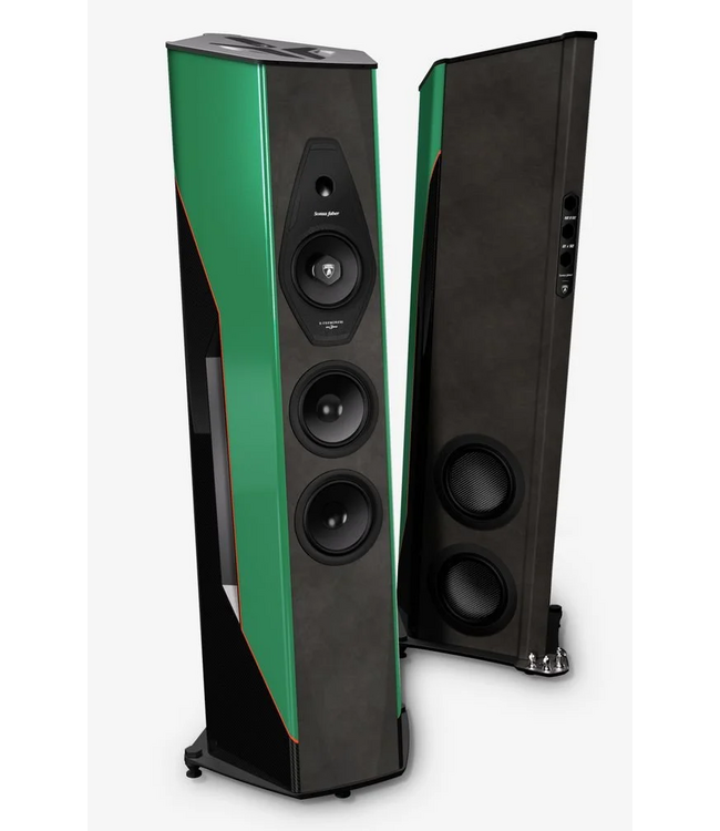 Sonus faber Il Cremonese ex3me Automobili Lamborghini Edition – gelimiteerde 3,5-weg vloerstaande luidspreker, 50 genummerde paren wereldwijd (set van 2)