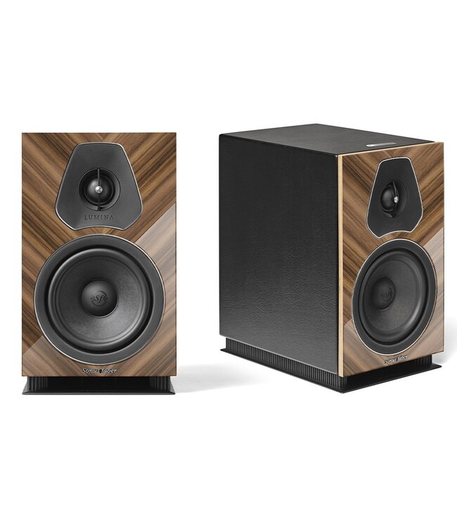 Sonus faber Lumina II Amator – 2-weg boekenplank luidspreker met herontworpen IFF crossover en visgraatfineer uit de Sonus faber Lumina collectie (set van 2)