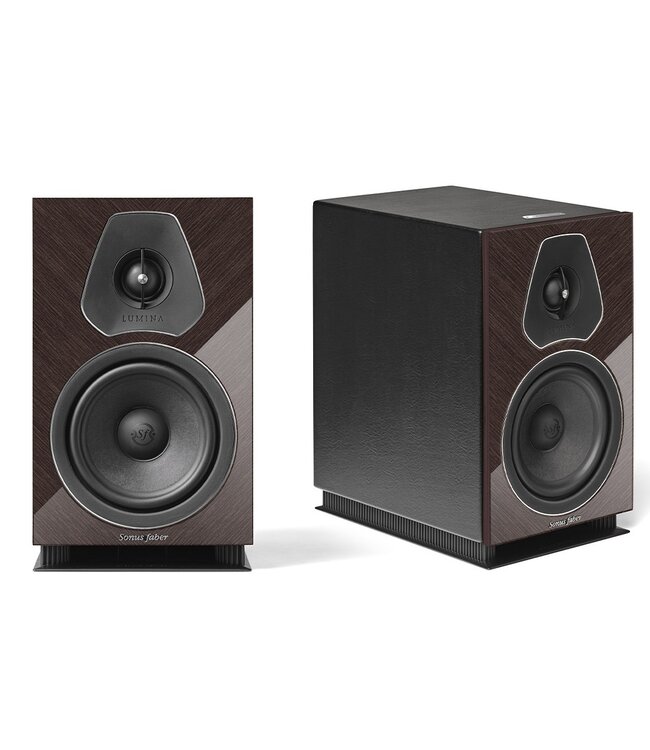Sonus faber Lumina II Amator – 2-weg boekenplank luidspreker met herontworpen IFF crossover en visgraatfineer uit de Sonus faber Lumina collectie (set van 2)
