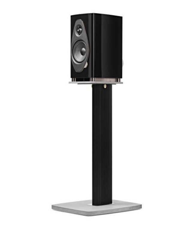 Sonus faber Sonetto I G2 (Set van 2) – compacte 2-weg boekenplank luidspreker met DAD™ Pijlpunt tweeter, 5" midwoofer en betonnen basis in luitvormige houten kast