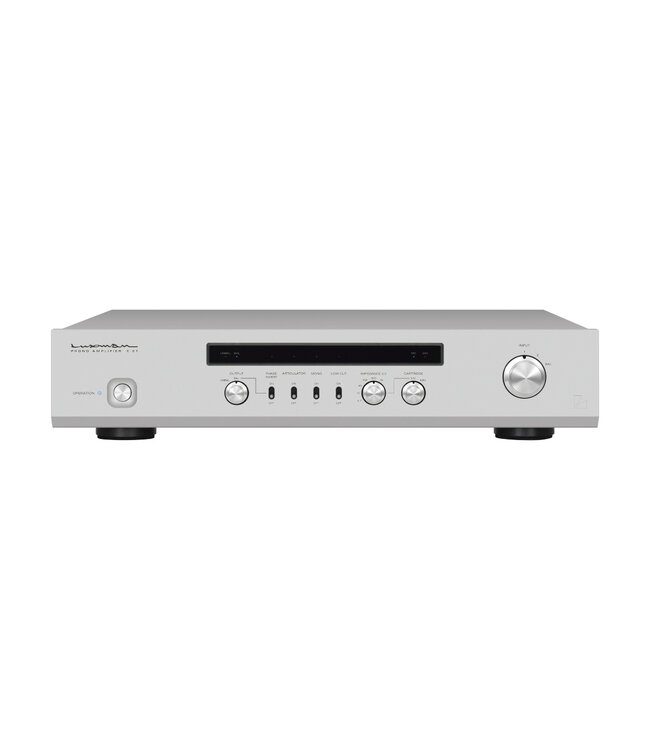 Luxman E-07: phono voorversterker voor MM- en MC-elementen