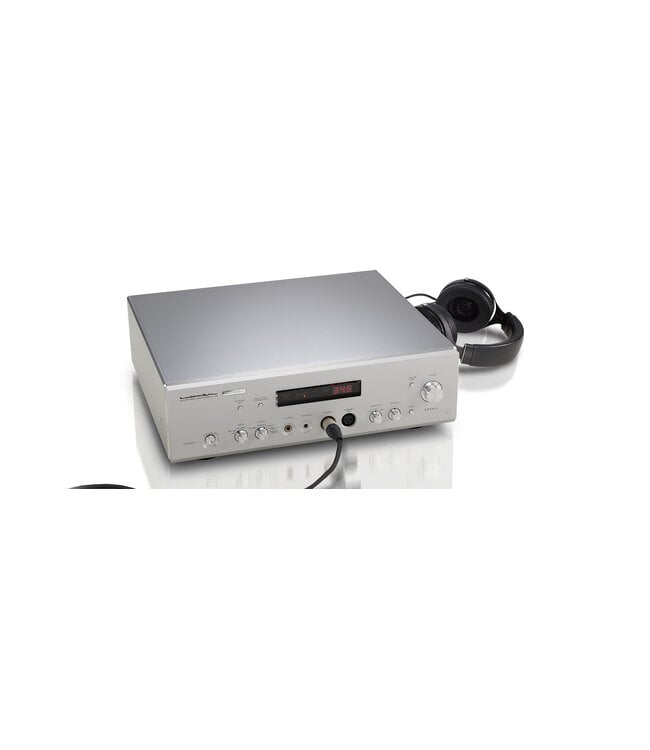 Luxman Volledig gebalanceerde koptelefoonversterker met LIFES-uitgangstrap, LECUA-EX volumecontrole, vier onafhankelijke versterkerblokken, balanced 4-pin XLR en 4,4mm uitgang