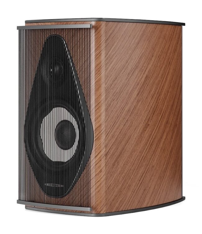 Sonus faber Olympica G3 I Compacte 2-weg luidspreker met 1,1-inch Damped Apex Dome-tweeter, 6,5-inch Camelia-midwoofer, Phase Coherence Crossover met IFF Paracross Topology, 45-graden herringbone fineer en CNC-gefreesd aluminium chassis