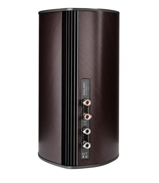 Sonus faber Olympica G3 I Compacte 2-weg luidspreker met 1,1-inch Damped Apex Dome-tweeter, 6,5-inch Camelia-midwoofer, Phase Coherence Crossover met IFF Paracross Topology, 45-graden herringbone fineer en CNC-gefreesd aluminium chassis