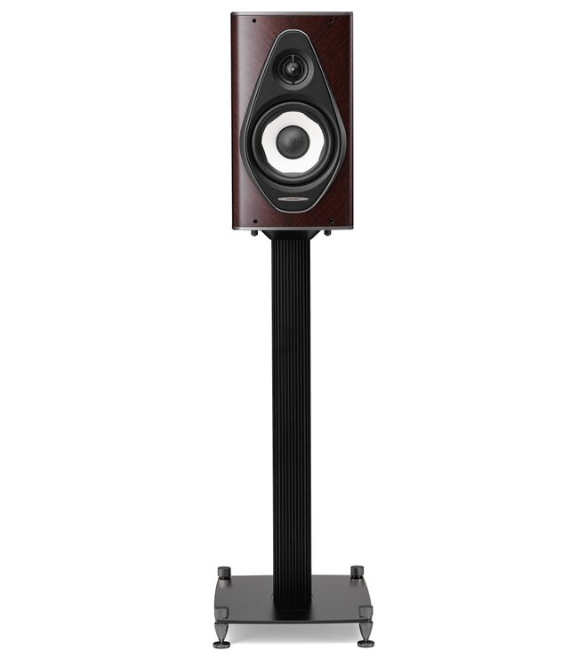 Sonus faber Olympica G3 I Compacte 2-weg luidspreker met 1,1-inch Damped Apex Dome-tweeter, 6,5-inch Camelia-midwoofer, Phase Coherence Crossover met IFF Paracross Topology, 45-graden herringbone fineer en CNC-gefreesd aluminium chassis