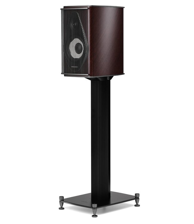 Sonus faber Olympica G3 I Compacte 2-weg luidspreker met 1,1-inch Damped Apex Dome-tweeter, 6,5-inch Camelia-midwoofer, Phase Coherence Crossover met IFF Paracross Topology, 45-graden herringbone fineer en CNC-gefreesd aluminium chassis