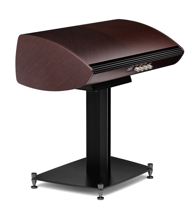 Sonus faber Olympica G3 Center: 3-weg centerspeaker met 0,75-inch Damped Apex Dome-tweeter, 4-inch Camelia-midrange met stofvering, twee 6,5-inch woofers, Phase Coherence Crossover met IFF Paracross Topology en 45-graden herringbone fineer