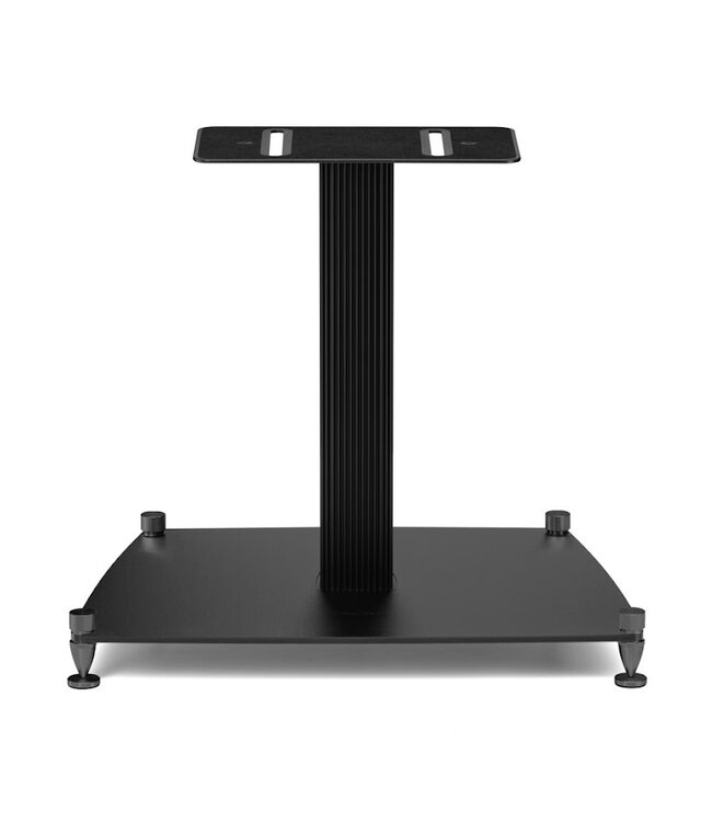 Sonus faber Olympica G3 Center Stand: dedicated standaard voor de Sonus faber Olympica G3 Center, afgestemd op de optimale tweeter-directheid en hoogte voor een stabiele plaatsing van de horizontale centerspeaker