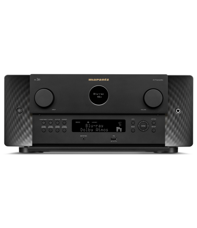 Marantz AV 20: 13.4-kanaals AV-processor, Made in Japan, HDAM SA3, Dolby Atmos en Auro-3D