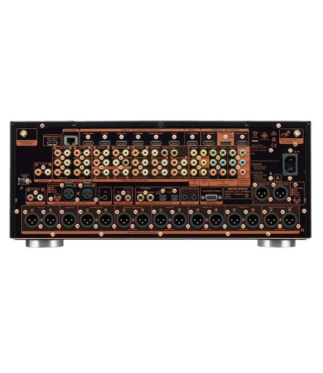 Marantz AV8805A: 13.2-kanaals AV-processor met 15.2-kanaals pre-out, HDAM en Dolby Atmos