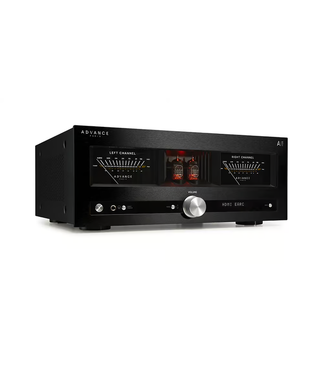 Advance Paris A-i190 NOVA: Dual-Mono hybride versterker, 2x195W, DSP en HDMI eARC