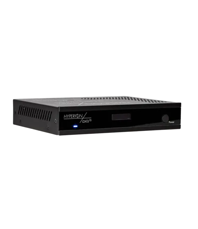 AudioControl Axis16: 16-kanaals eARC audio-over-IP processor met Dante/AES67 en Dolby Atmos