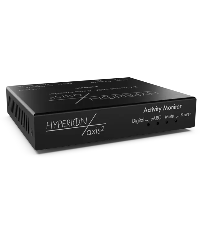 AudioControl Axis2: stereo eARC Dante/AES67 encoder voor gedistribueerde audio