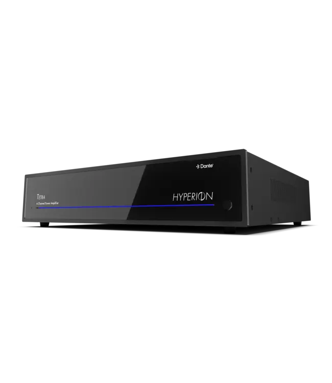 AudioControl Tetra: 4-kanaals Class-H eindversterker, 4x230W, Dante en XLR