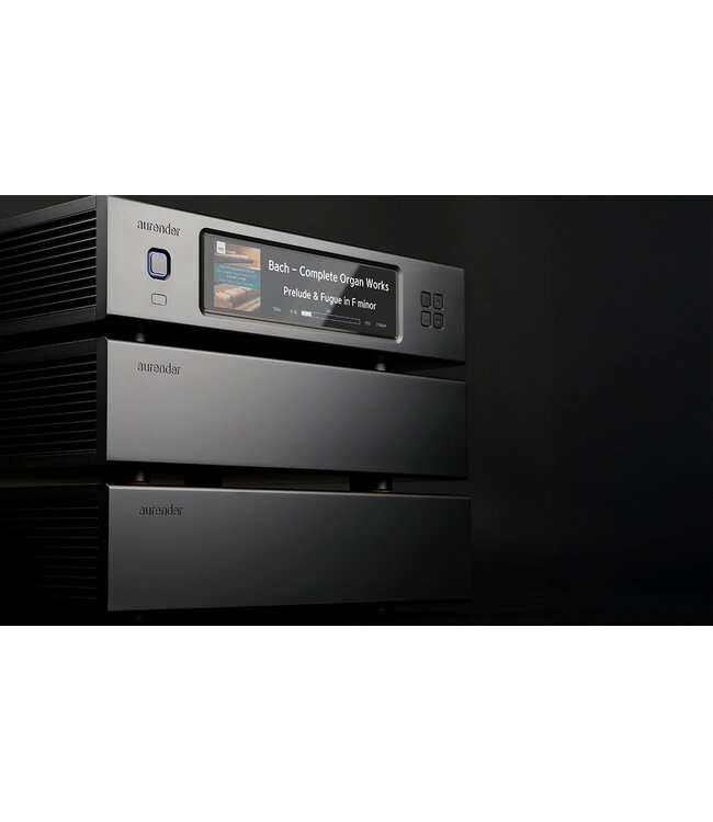 Aurender N50: triple-chassis muziekserver met OCXO, Roon Ready en DSD1024