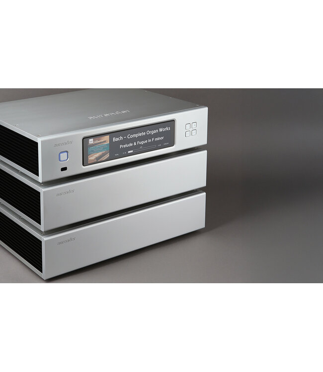 Aurender N50: triple-chassis muziekserver met OCXO, Roon Ready en DSD1024