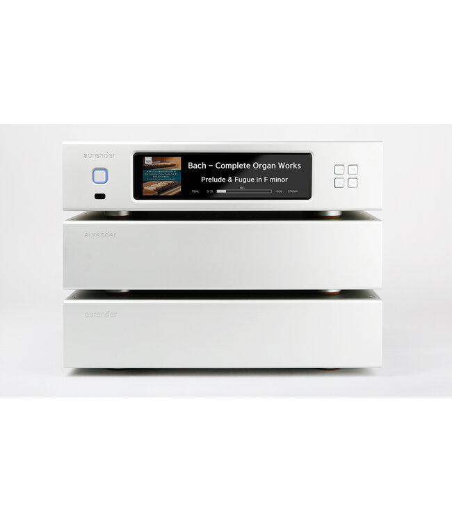 Aurender N50: triple-chassis muziekserver met OCXO, Roon Ready en DSD1024