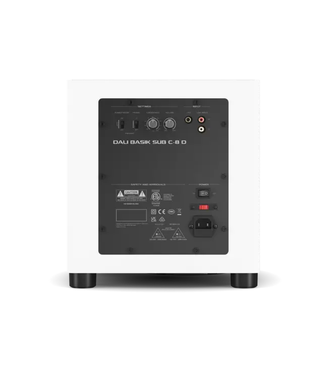Dali BASIK SUB: compacte 8-inch actieve subwoofer in vijf kleuren