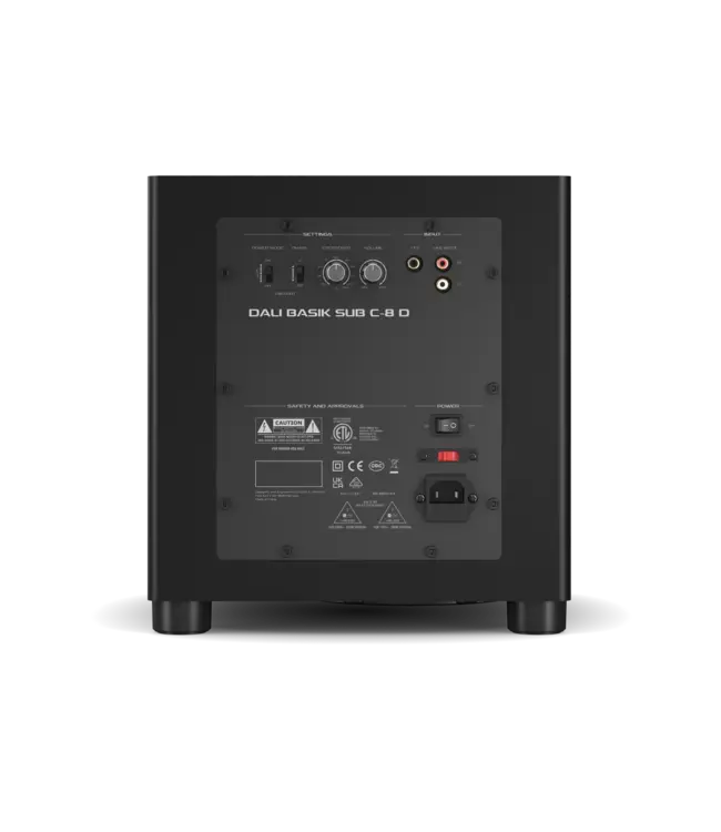 Dali BASIK SUB: compacte 8-inch actieve subwoofer in vijf kleuren