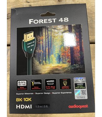 Audioquest AudioQuest Forest 48 | HDMI | 1,5 Meter | Licht Beschadigde Verpakking
