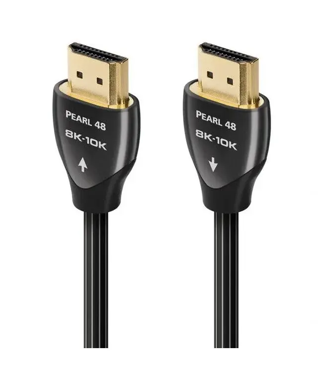 Audioquest Pearl 48 HDMI 3 Meter – 48Gbps, 8K/10K, eARC en Long-Grain Copper | Nieuw in Bulkverpakking