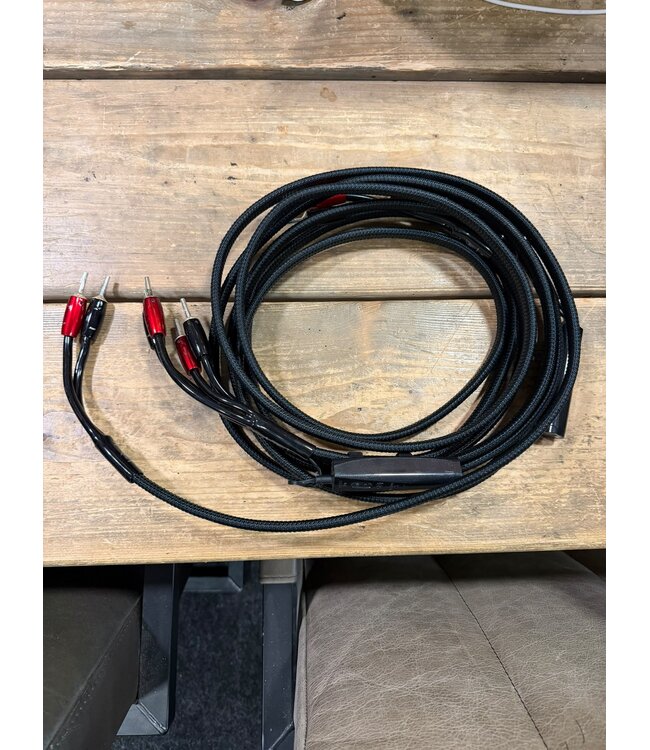 Audioquest Rocket 88 BiWire Luidsprekerkabel 3 Meter – PSC+ Geleiders, Dubbel Star-Quad Geometrie en DBS | Via Inruil Verkregen